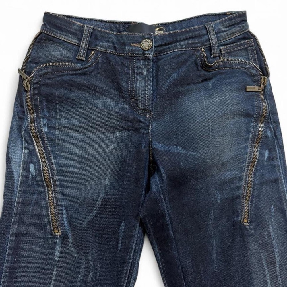 Y2K Roberto Cavalli Dark Denim Jeans Size 27